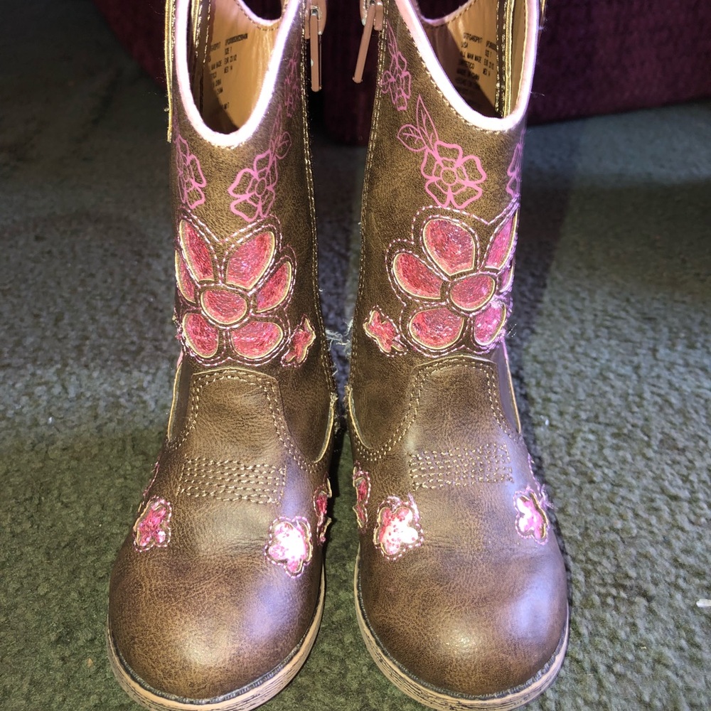 Girls’ Cowgirl Boots Toddler size 7